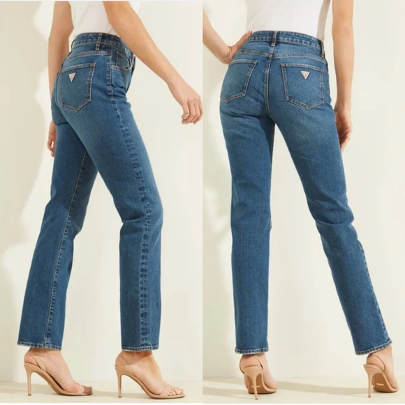 Guess Slim Straight  Distressed Jeans - Picture 2 of 16